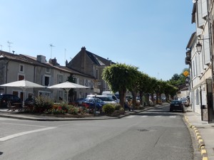 The main street