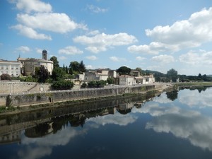 The Dordogne at Castillon la Bataille