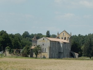 Abbey near Blasimon