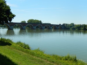 Bridge over the Garonne at Moissac