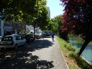 Entering Toulouse