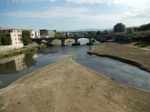 The Aude at Carcassonne