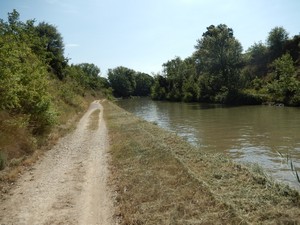 Rough towpath