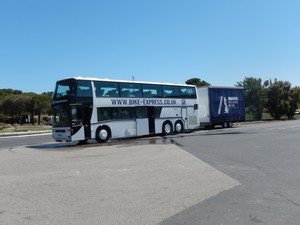 The Euro Express bus