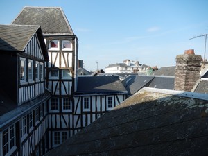 Rouen rooftops