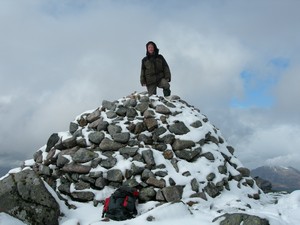 Summit of Beinn Sgulaird