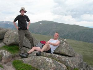 The summit, with Cairngorm behind