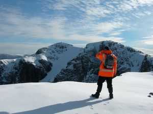 Bidean nam Bian (left)