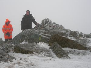 Sgor na h-Ulaidh summit