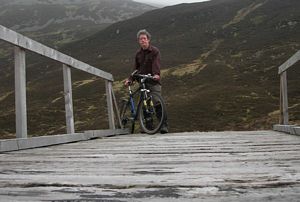 The bridge across the Ey Burn