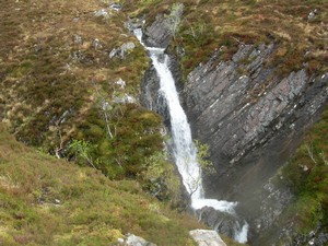 Waterfall on the way down