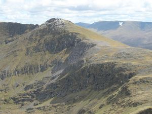 Lurg Mhor from Bidean a Choire Sheasgaich