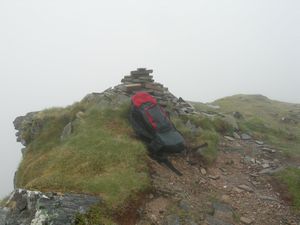 Sgurr nan Ceannaichean summit cairn