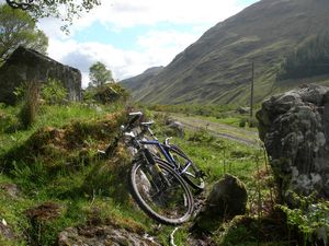 Leaving the bike