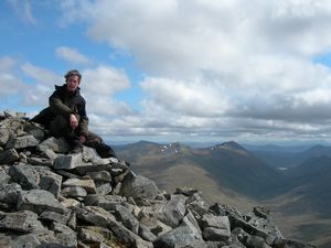 Summit Sgurr nan Ceathreamhnan