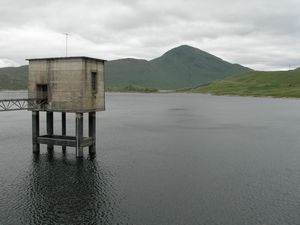 Gairich seen from the dam