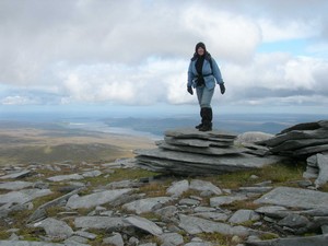 Wind-blown on the eastern ridge