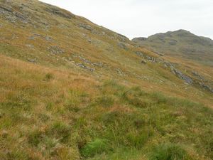 The way up to the col