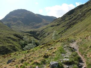 The path to the Allt Coire an Sgairne