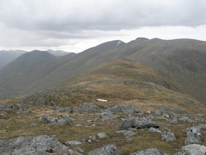 Bheinn Fhionnlaidh,Carn Eige and Mam Sodhail