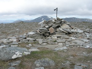 The summit of Am Faochagach