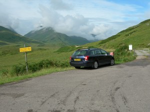 End of the public road