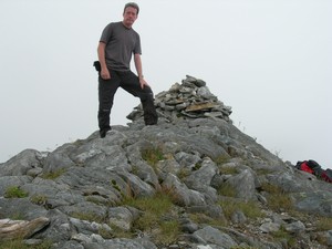 The summit of Garbh Chioch Mhor