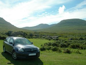 Parked on Mull