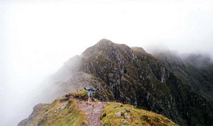 Andrew on the ridge