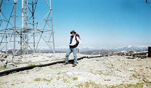 Me at the top of the Cairnwell