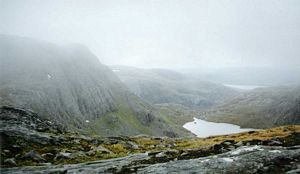 The col at the base of Beinn Dearg