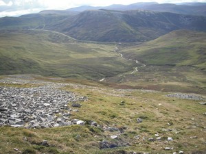 A93 from  Carn an Tuirc