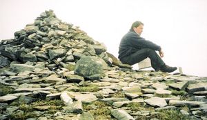 At the summit of Meall Buidhe