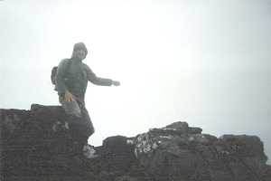 Andrew on the ridge