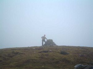 Sgurr na Ruaidhe summit