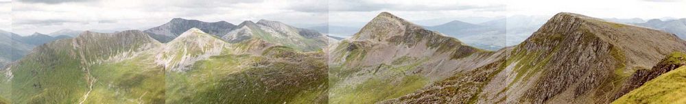 Ring of Steall from Sgurr a` Mhaim