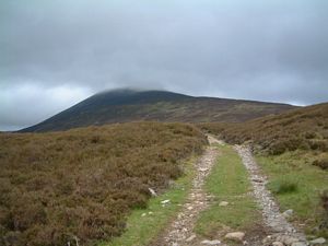 Setting off from Balsporran