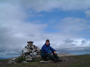 The summit of Mullach Clach a' Bhlair