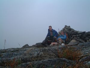 Summit of Beinn na Lap