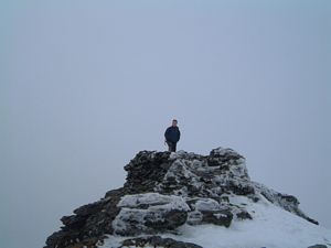 On the top of Beinn Ime