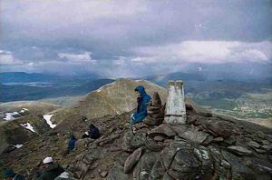 Bidein a` Ghlas Thuill summit