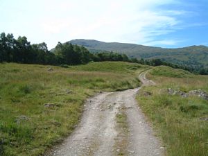 Starting out for Beinn Dubhchraig