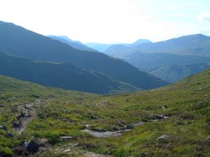 The path back to Glen Etive