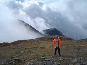 Traversing the ridge