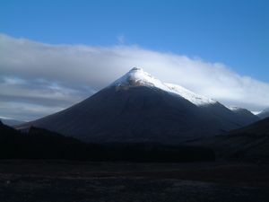 The more traditional view of Beinn Dorain