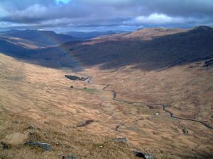 The way back along Glen Lochay