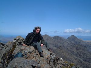 On top of Sgurr a Ghreadaidh