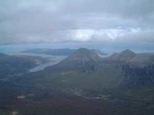 Looking South from the summit of Sgurr nan Gillean.