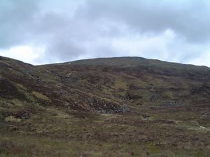 The lower slopes of Beinn a Chaorainn