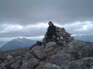 Summit of Beinn Teallach